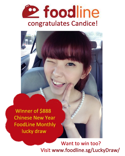 Winner of Chinese New Year 2014 Lucky Draw